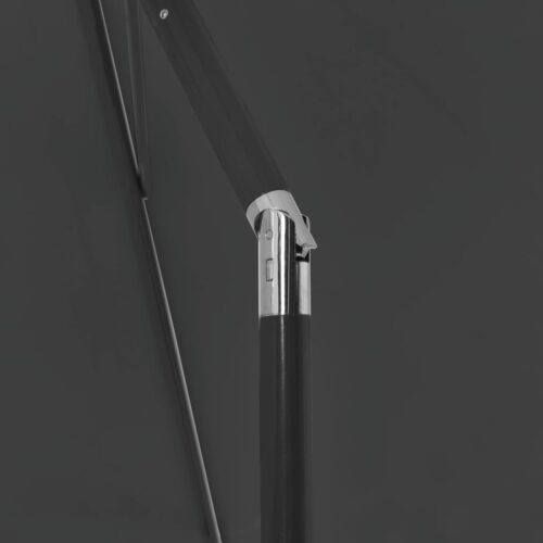 Beach Umbrella Anthracite 180x120cm - Image 6