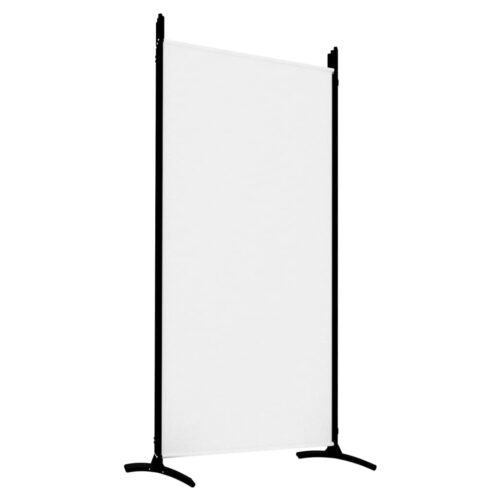5-Panel Room Divider White 433x180cm Fabric - Image 6