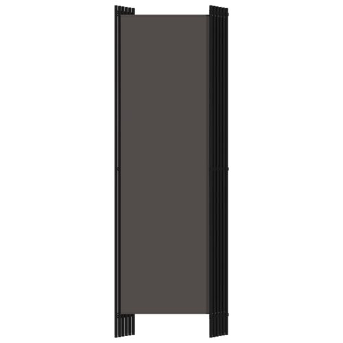 6-Panel Room Divider Anthracite 300x180cm - Image 4