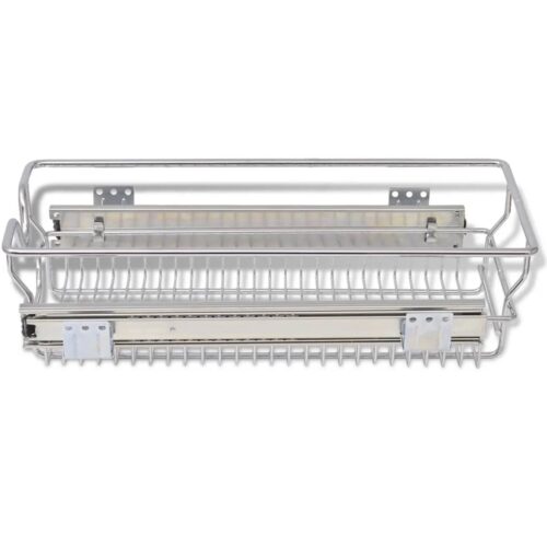 Pull-Out Wire Baskets 2pcs Silver 300mm - Image 5