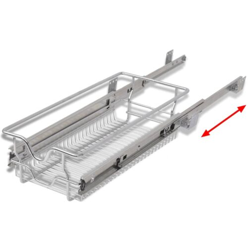 Pull-Out Wire Baskets 2pcs Silver 300mm - Image 6