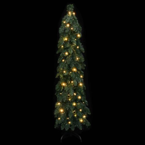 Artificial Pre-lit Christmas Tree with 80 LEDs 150cm - Image 2