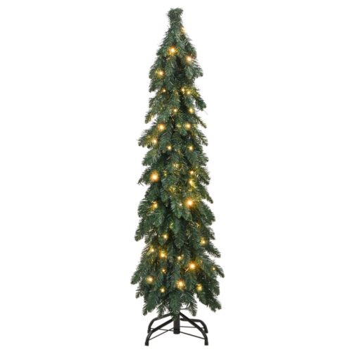 Artificial Pre-lit Christmas Tree with 80 LEDs 150cm - Image 3