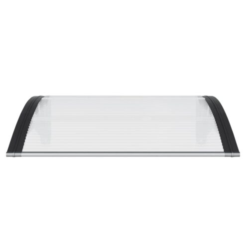 Door Window Canopy Awning Outdoor Patio Sun Shield Cover Transparent 100x80cm - Image 3