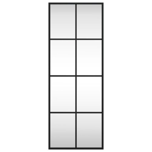 Wall Mirror Black 30x80cm Rectangle Iron - Image 3