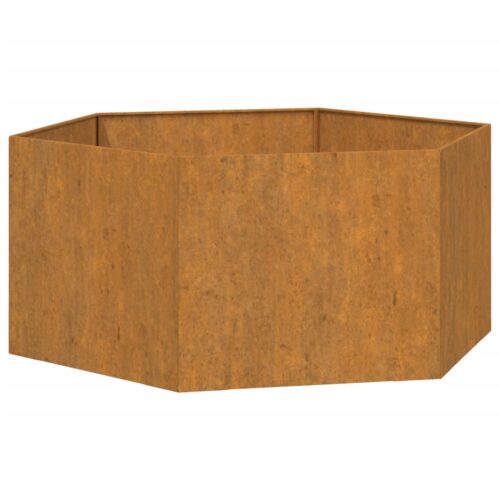 Planter Rusty 90x90x45cm Corten Steel