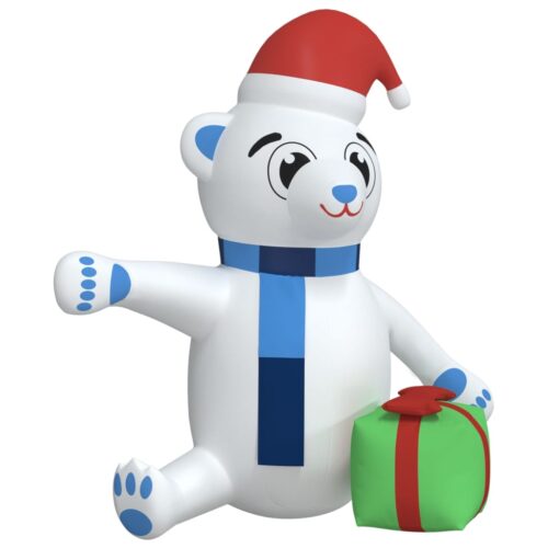 Christmas Inflatable Teddy Bear LED 240cm - Image 4