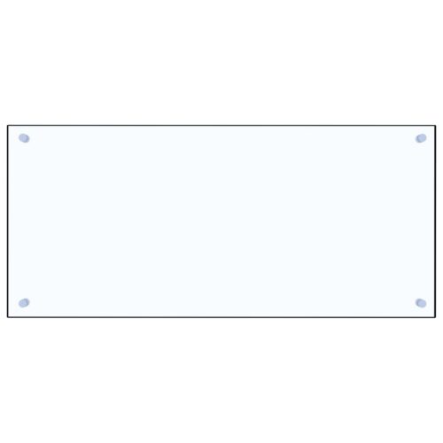 Kitchen Backsplash Transparent 90x40cm Tempered Glass - Image 2