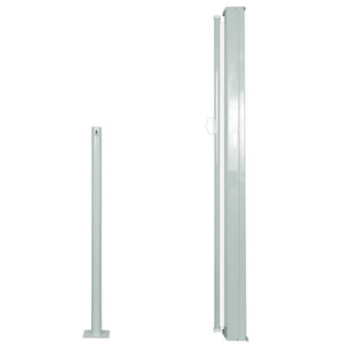 Retractable Side Awning 120 x 300cm Cream - Image 2