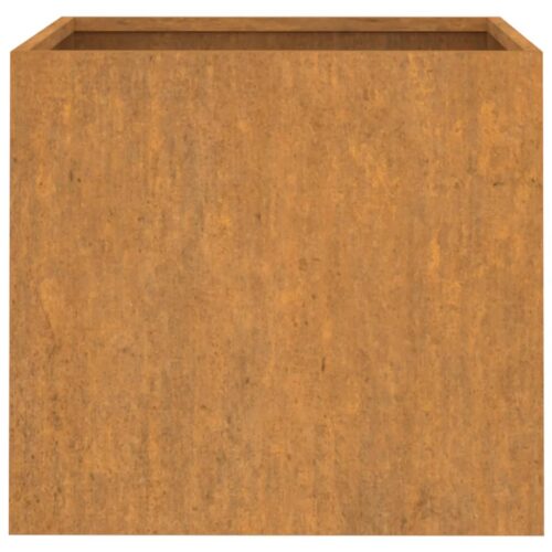 Planters 2pcs 42x40x39cm Corten Steel - Image 7