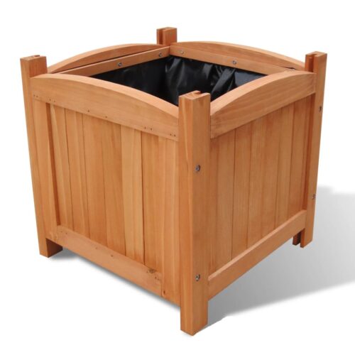 Wooden Raised Bed 30x30x30cm Set of 2 - Image 2