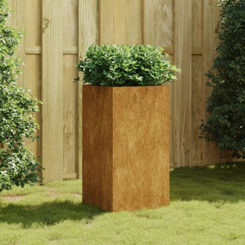 Raised Garden Bed Flowers Herbs Vegetables Box Pot Planter Rustic Corten Steel - Image 7