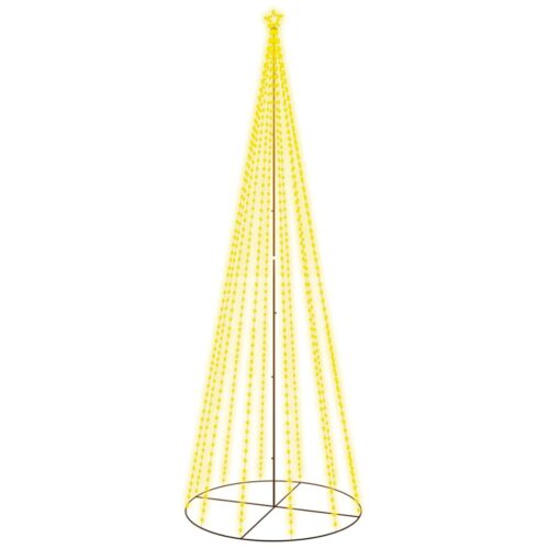 Christmas Cone Tree Warm White 732 LEDs 160x500cm - Image 2