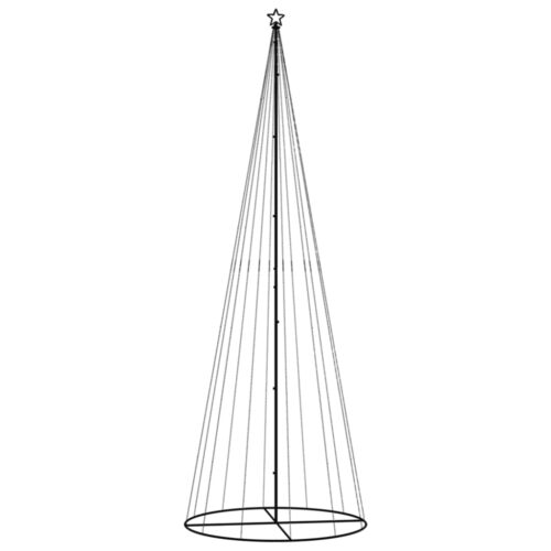Christmas Cone Tree Warm White 732 LEDs 160x500cm - Image 3