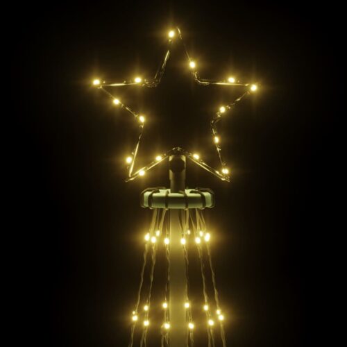 Christmas Cone Tree Warm White 732 LEDs 160x500cm - Image 5