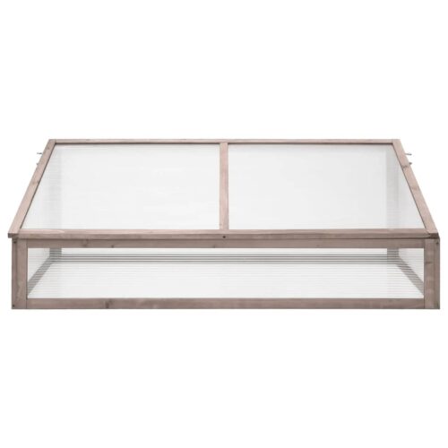 Garden Green Herbs Flowers Wood Box Planter Grey 110x58.5x39cm - Image 2