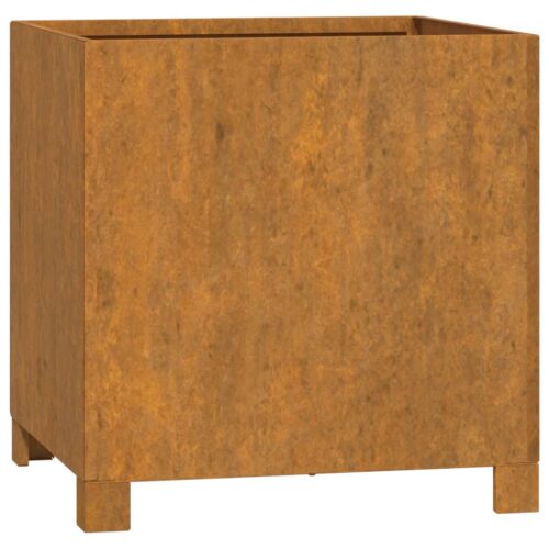 Planters with Legs 2pcs Rusty 42x40x43cm Corten Steel - Image 5
