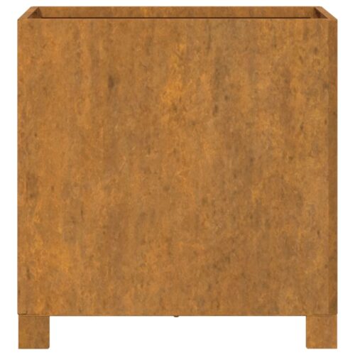 Planters with Legs 2pcs Rusty 42x40x43cm Corten Steel - Image 6