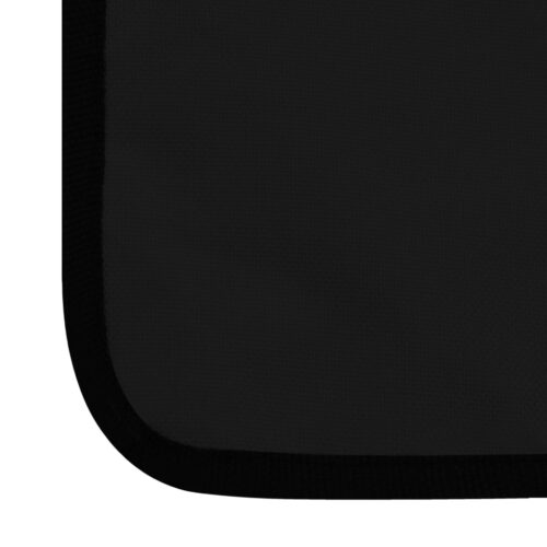 Folding Beach Mats 2pcs Steel Fabric Black - Image 11