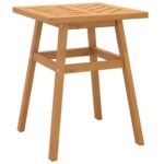 Side Table 45x45x60cm Solid Wood Acacia
