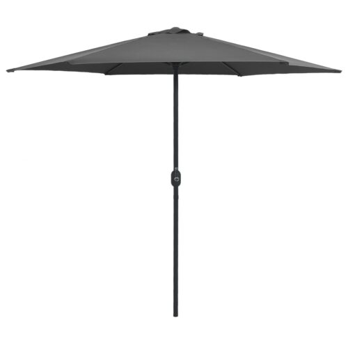 Outdoor Parasol with Aluminium Pole 270x246cm Anthracite