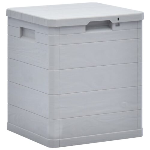 Garden Storage Box 90L Grey