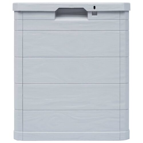 Garden Storage Box 90L Grey - Image 3