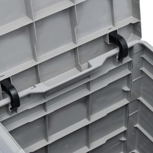 Garden Storage Box 90L Grey - Image 4