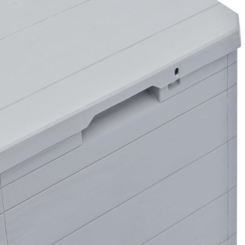 Garden Storage Box 90L Grey - Image 5