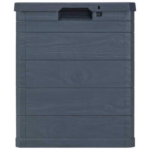 Garden Storage Box 90L Anthracite - Image 3