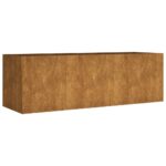 Garden Raised Bed 120x40x40cm Corten Steel