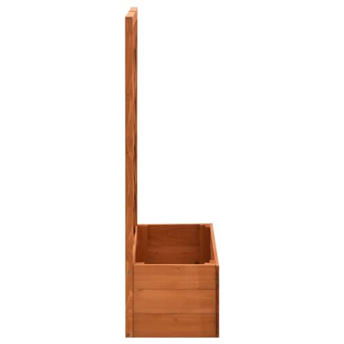 Garden Trellis Planter Orange 50x25x90cm Solid Firwood - Image 3