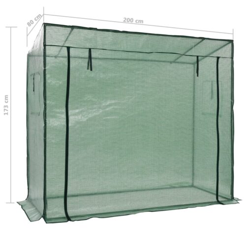 Walk-in Greenhouse 200x80x173cm - Image 8