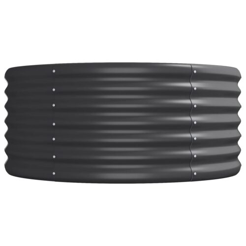 Raised Garden Bed Flowers Herbs Vegetables Box Pot Planter Powder Coated Steel - Image 5