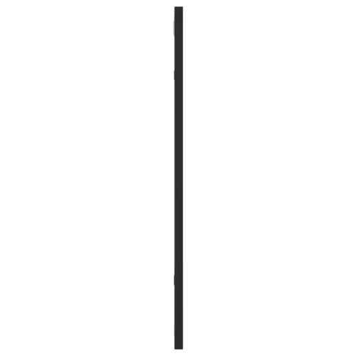 Wall Mirror Black 50x60cm Rectangle Iron - Image 4