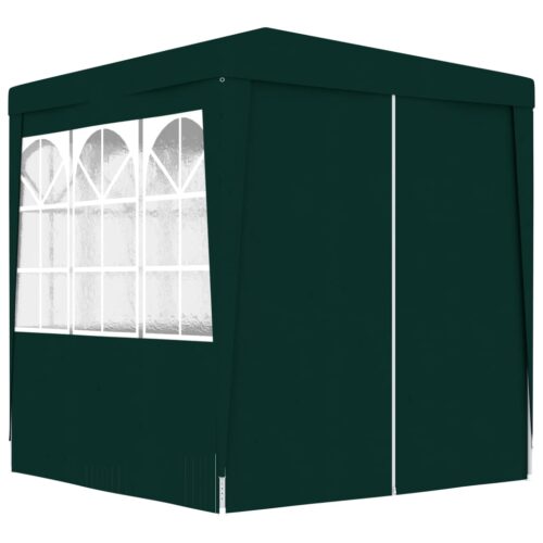 Professional Party Tent with Side Walls 2.5x2.5m Green 90 g/m - Image 4