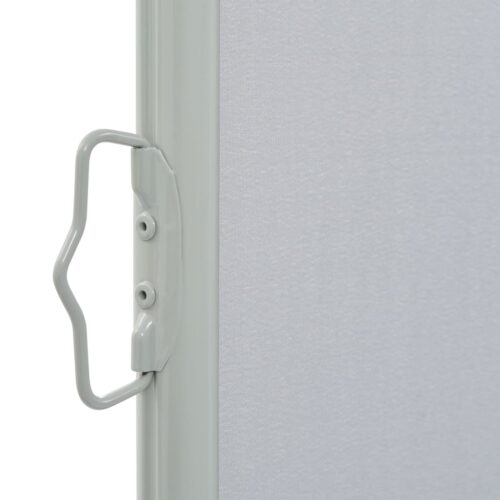 Patio Retractable Side Awning 140 x 300cm Grey - Image 4