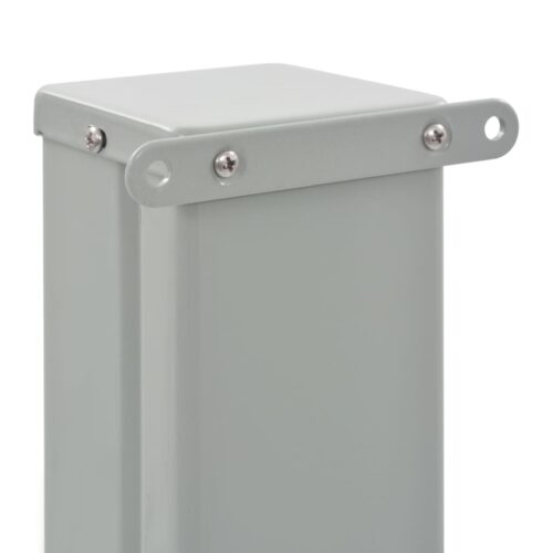 Patio Retractable Side Awning 140 x 300cm Grey - Image 6