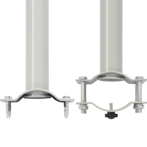 Patio Retractable Side Awning 140 x 300cm Grey - Image 7