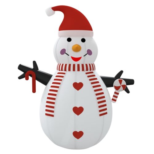 Inflatable Snowman with LEDs 460cm - Image 4