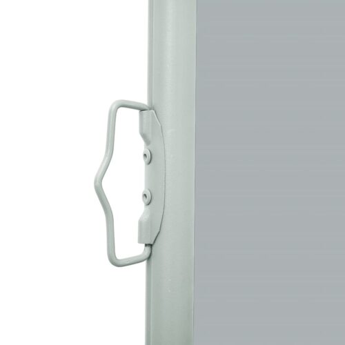 Patio Retractable Side Awning 140x600cm Grey - Image 4