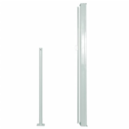Retractable Side Awning 140 x 300cm Cream - Image 3