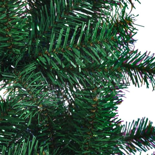 Artificial Christmas Tree with Iridescent Tips Green 240cm PVC - Image 5