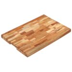 Chopping Board 60x40x4cm Solid Acacia Wood