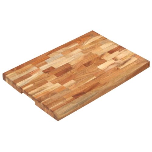 Chopping Board 60x40x4cm Solid Acacia Wood