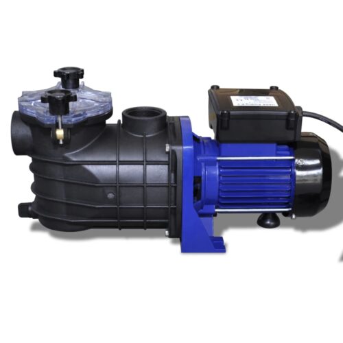 Swimming Pool Pump Electric 500W Blue - Image 2
