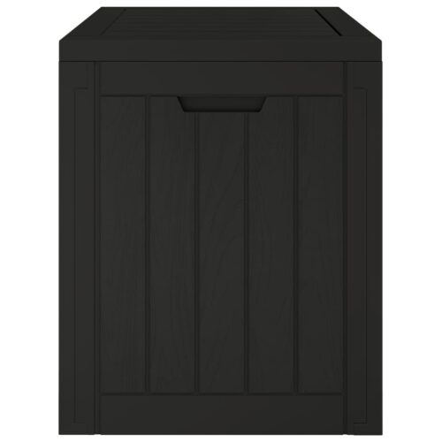 Garden Storage Box Black 55.5x43x53cm Polypropylene - Image 5