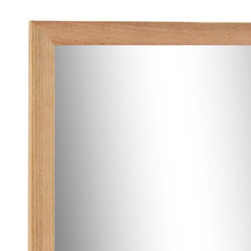 Bathroom Mirror 60x12x62cm Solid Walnut Wood - Image 5