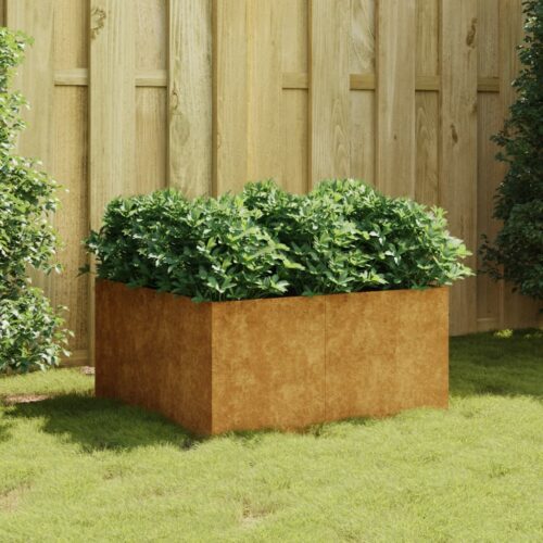 Planter 80x80x40cm Corten Steel - Image 7