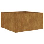 Planter 80x80x40cm Corten Steel